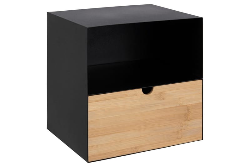 Belleuve Sängbord 25 cm - Svart - Möbler - Sovrum - Sängbord