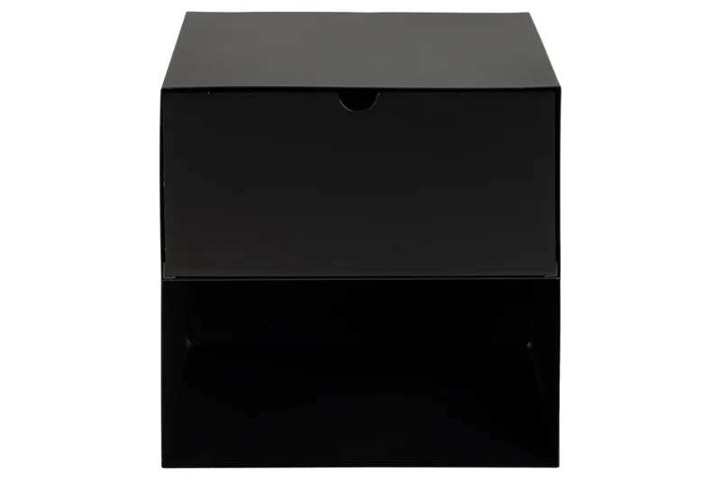 Belleuve Sängbord 25 cm - Svart - Möbler - Sovrum - Sängbord