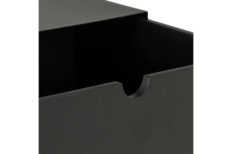 Belleuve Sängbord 25 cm - Svart - Möbler - Sovrum - Sängbord