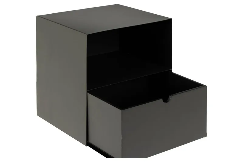 Belleuve Sängbord 25 cm - Svart - Möbler - Sovrum - Sängbord