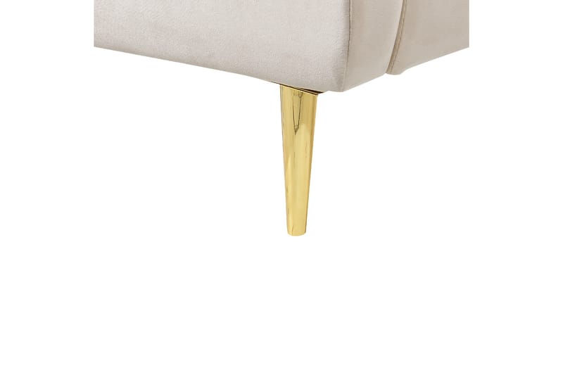 Bernie Sängram 180x200 cm - Beige/Guld - Möbler - Sovrum - Sängram & sängstomme