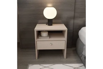 Berriaren Sängbord 45 cm - Beige - Möbler - Sovrum - Sängbord
