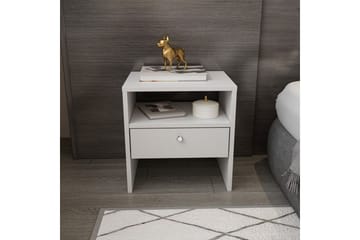 Berriaren Sängbord 45 cm - Vit - Möbler - Sovrum - Sängbord