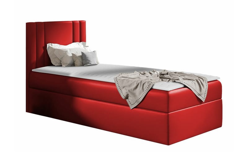 Betvallen Sängram 100x200 cm Röd - Sängram & sängstomme