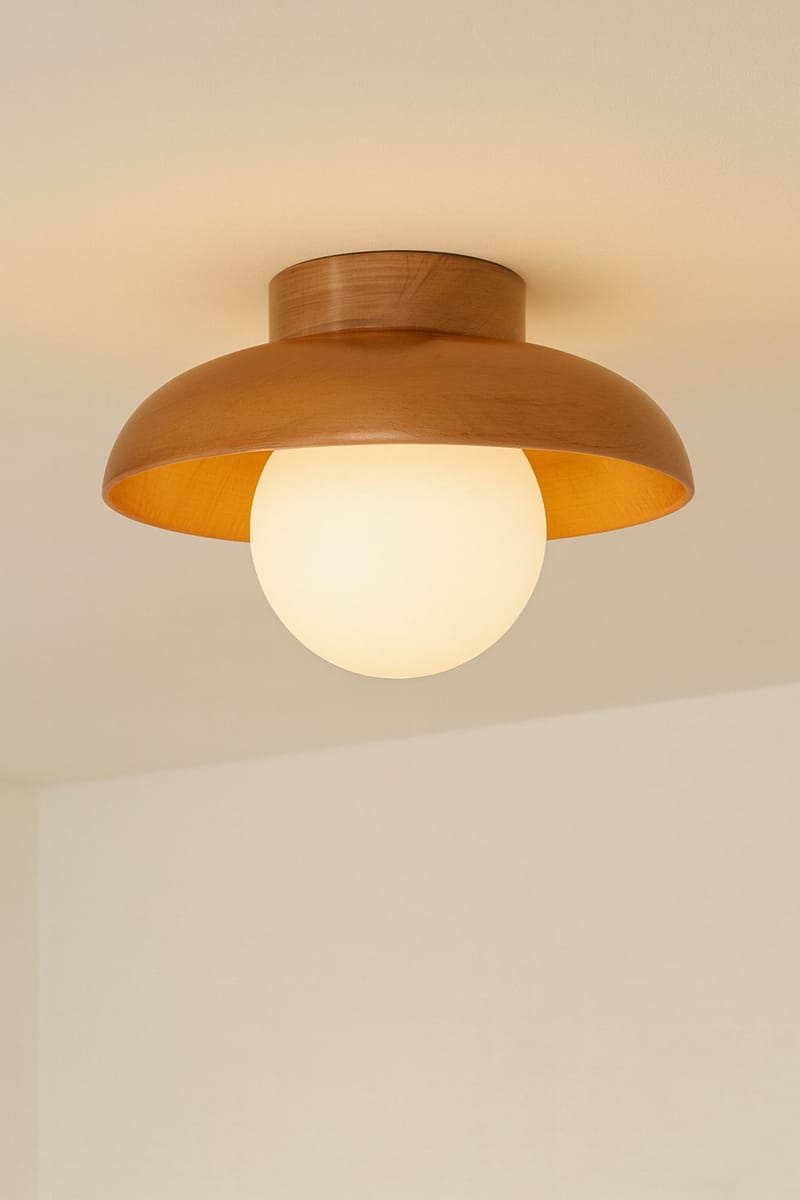 Beylin Vägglampa 24 cm Rund - Ek Vit - Belysning - Inomhusbelysning & lampor - Vägglampor & väggbelysning