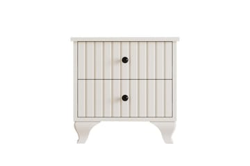 Beynor Sängbord 45 cm - Matt Vit - Möbler - Sovrum - Sängbord