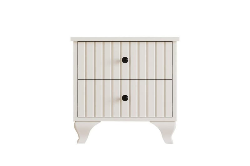 Beynor Sängbord 45 cm - Matt Vit - Möbler - Sovrum - Sängbord
