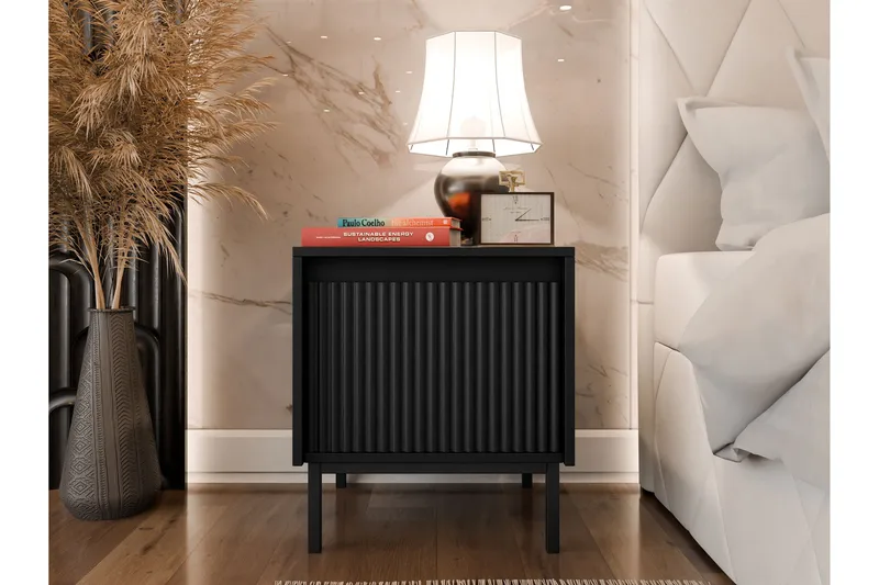 Bjurholm Sängbord 45 cm - Svart - Möbler - Sovrum - Sängbord