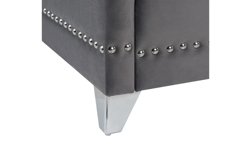 Bode Sängram 180x200 cm - Grå - Möbler - Sovrum - Sängram & sängstomme