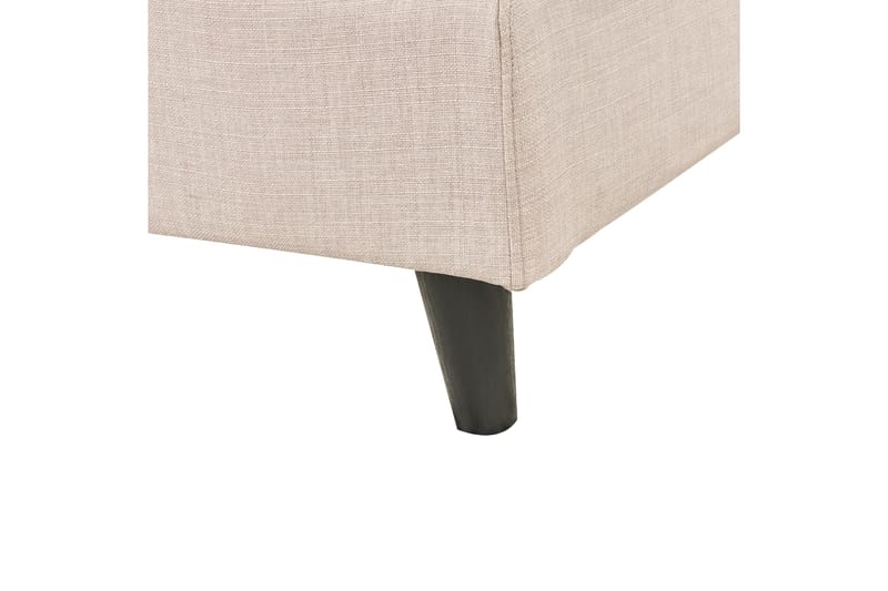 Bossom Sängram 140x200 cm - Beige/Mörkt trä - Möbler - Sovrum - Sängram & sängstomme