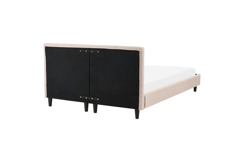 Bossom Sängram 140x200 cm - Beige/Mörkt trä - Möbler - Sovrum - Sängram & sängstomme