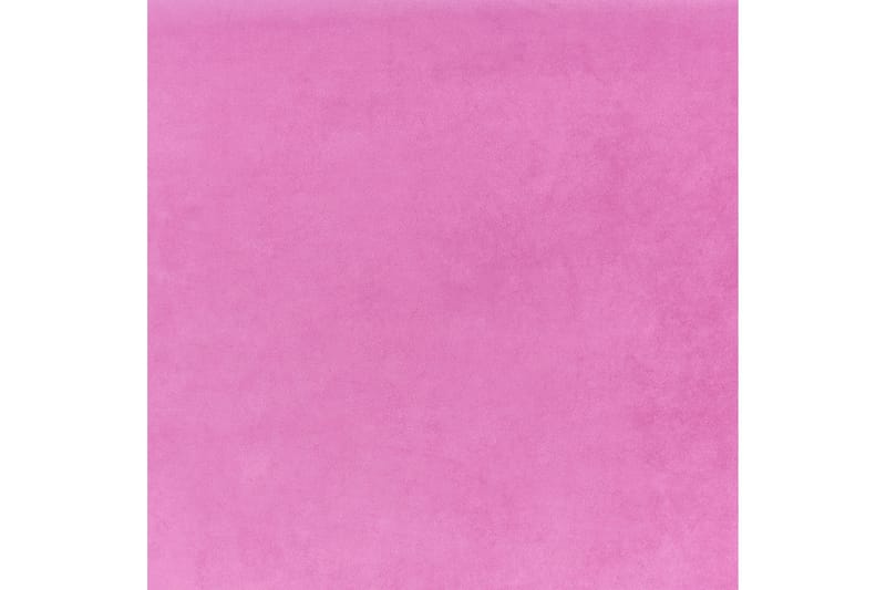 Bossom Sängram 90x200 cm - Rosa/Mörkt trä - Möbler - Sovrum - Sängram & sängstomme