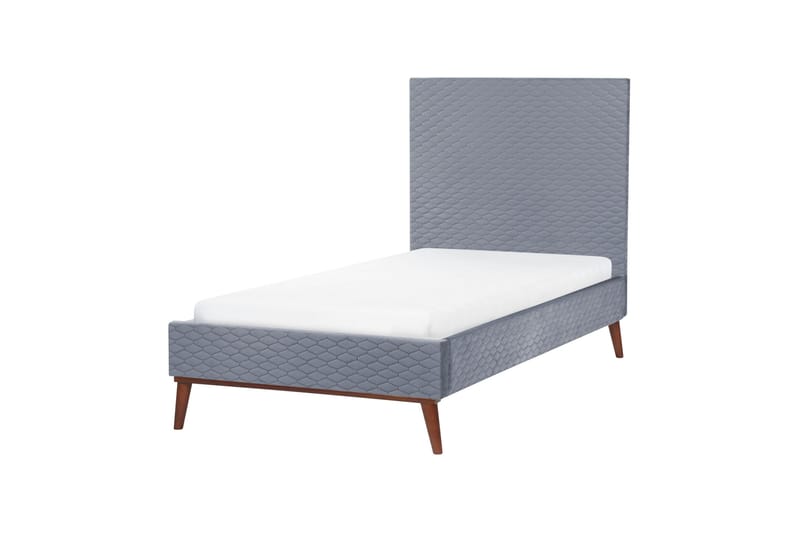 Braydon Sängram 90x200 cm - Grå/Mörkt trä - Möbler - Sovrum - Sängram & sängstomme