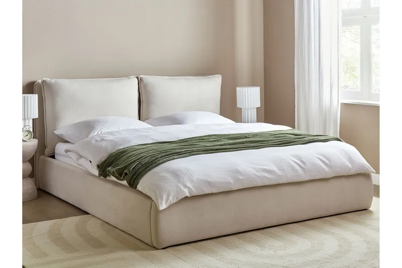 Braylon Sängram 180x200 cm - Beige - Möbler - Sovrum - Sängram & sängstomme