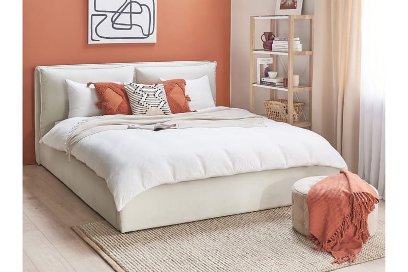 Braylon Sängram 180x200 cm - Vit - Möbler - Sovrum - Sängram & sängstomme