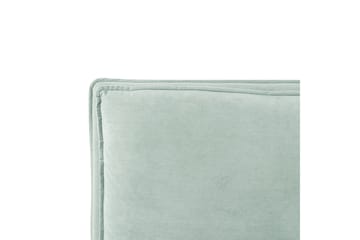Braylon Sängram med Förvaring 180x200 cm i Sammet med Sänggavel - Grön - Möbler - Sovrum - Sängram & sängstomme