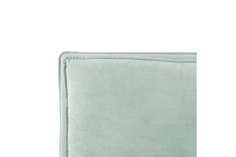 Braylon Sängram med Förvaring 180x200 cm i Sammet med Sänggavel - Grön - Möbler - Sovrum - Sängram & sängstomme