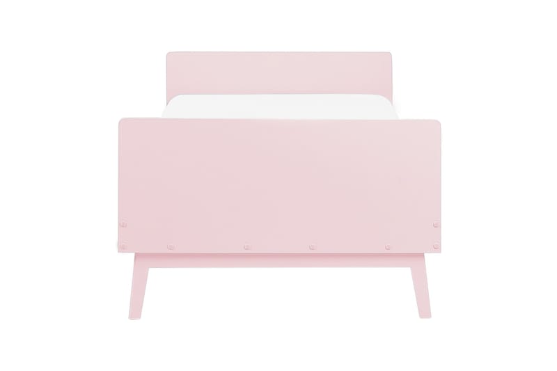 Burt Sängram 90x200 cm i Målat Trä - Rosa - Möbler - Sovrum - Sängram & sängstomme