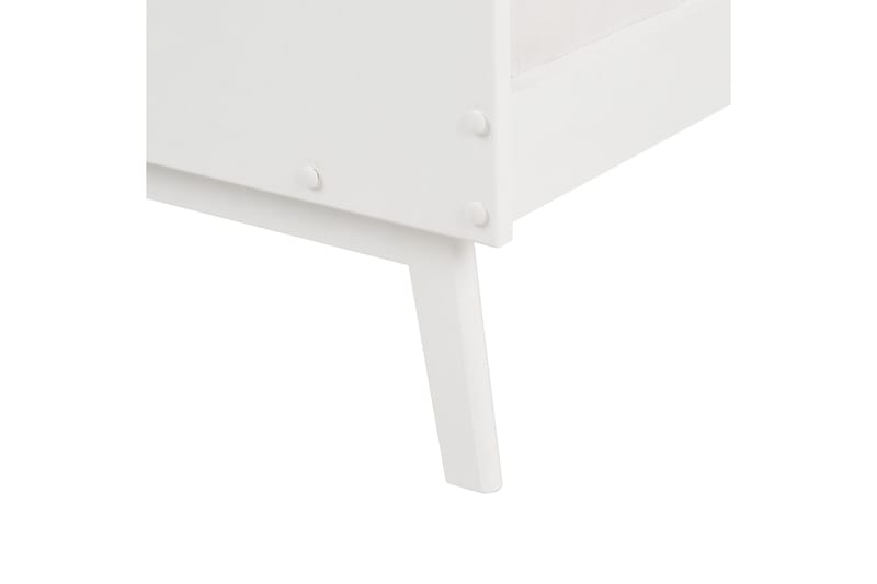 Burt Sängram 90x200 cm - Vit - Möbler - Sovrum - Sängram & sängstomme
