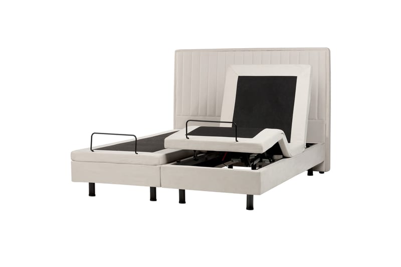 Carleigh Sängram 160x200 cm - Beige - Möbler - Sovrum - Sängar - Komplett Sängpaket