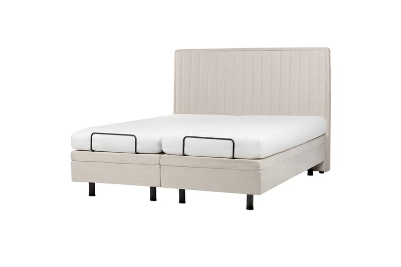 Carleigh Sängram 160x200 cm - Beige - Möbler - Sovrum - Sängar - Komplett Sängpaket