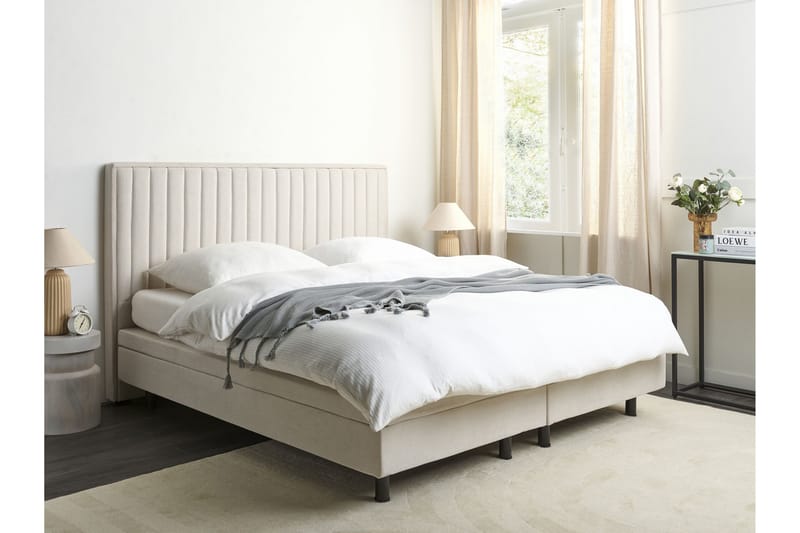 Carleigh Sängram 180x200 cm - Beige - Möbler - Sovrum - Sängram & sängstomme