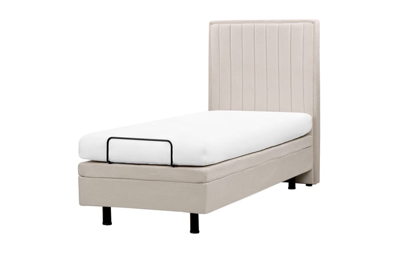 Carleigh Sängram 80x200 cm - Beige - Möbler - Sovrum - Sängar - Komplett Sängpaket