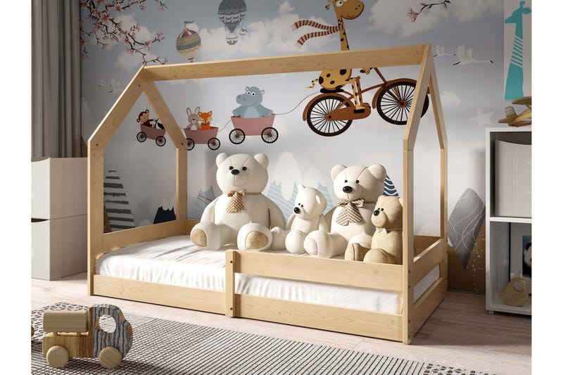 Cenon Sängram 80x160 cm - Brun - Möbler - Sovrum - Sängram & sängstomme