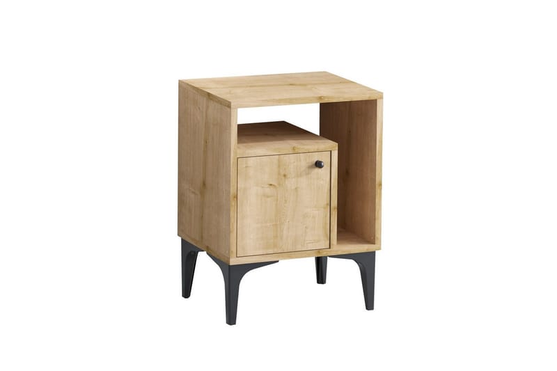 Cliffmarch Sängbord 40 cm - Svart/Mörkfärgat trä - Möbler - Sovrum - Sängbord