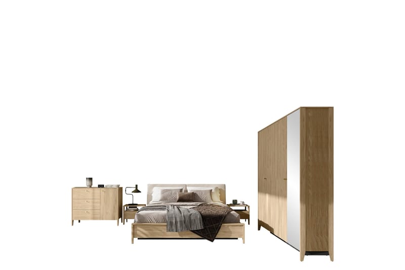 Cocorna Möbelset För Sovrum - Beige - Möbler - Sovrum - Möbelset för sovrum