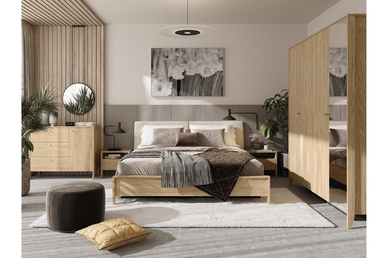 Cocorna Möbelset För Sovrum - Beige - Möbler - Sovrum - Möbelset för sovrum
