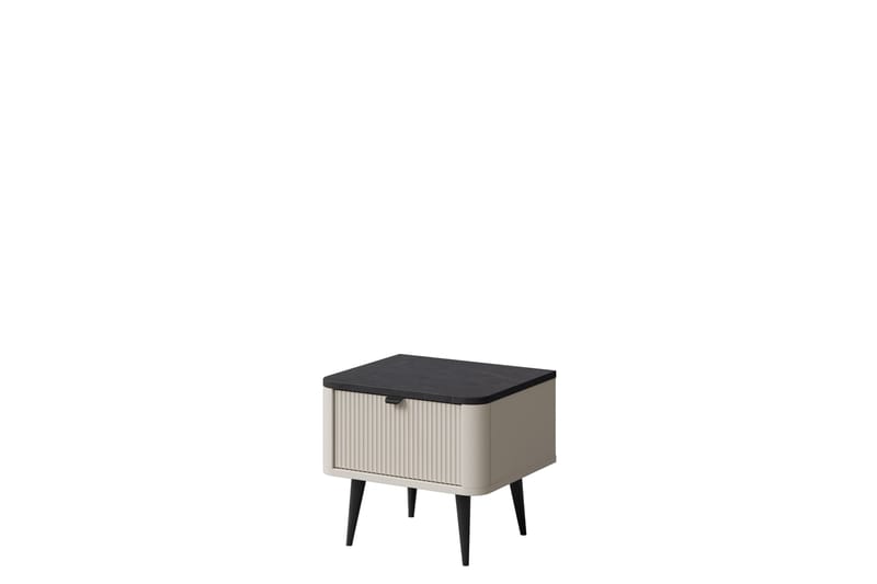 Cucina Sängbord 50 cm - Beige/Grå - Möbler - Sovrum - Sängbord