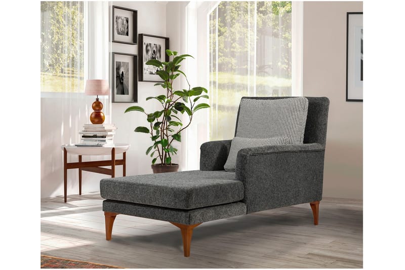 Biforco Dagbädd med Rygg - Antracit/Natur - Möbler - Sovrum - Dagbäddar