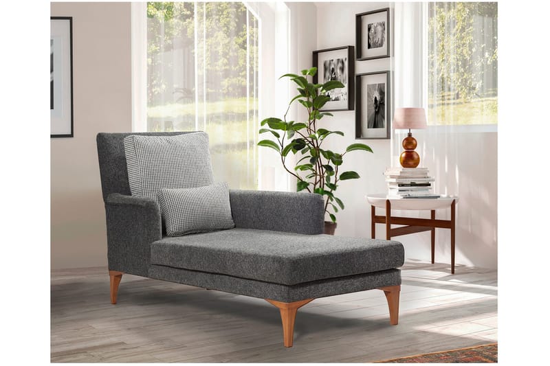 Biforco Dagbädd med Rygg - Antracit/Natur - Möbler - Sovrum - Dagbäddar