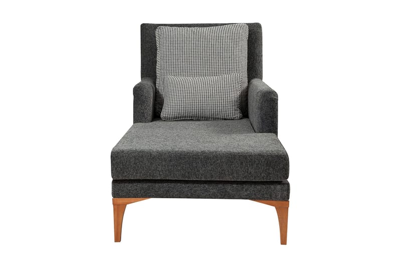 Biforco Dagbädd med Rygg - Antracit/Natur - Möbler - Sovrum - Dagbäddar