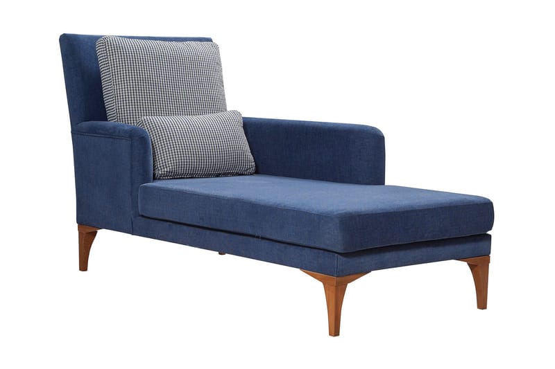 Biforco Dagbädd med Rygg, Blå/Natur