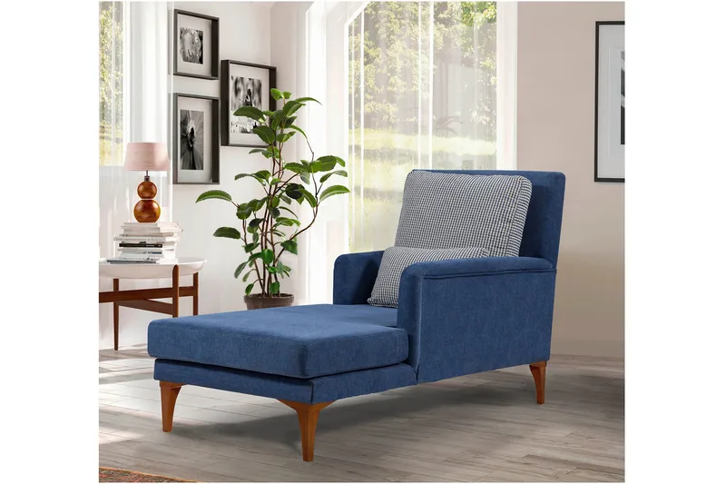 Biforco Dagbädd med Rygg - Blå/Natur - Möbler - Sovrum - Dagbäddar