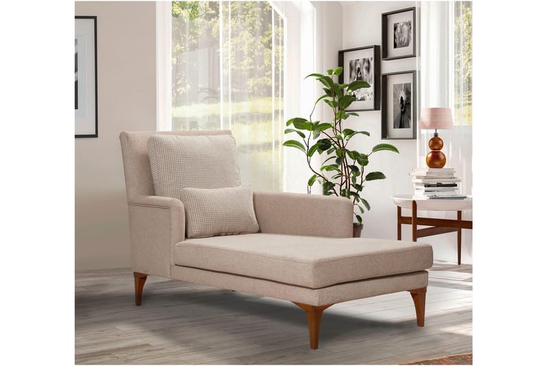 Biforco Dagbädd med Rygg - Krämvit/Natur - Möbler - Sovrum - Dagbäddar