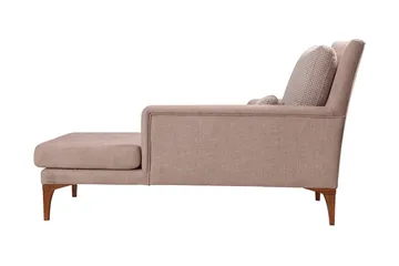 Biforco Dagbädd med Rygg - Rosa/Natur - Möbler - Sovrum - Dagbäddar