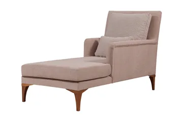 Biforco Dagbädd med Rygg - Rosa/Natur - Möbler - Sovrum - Dagbäddar