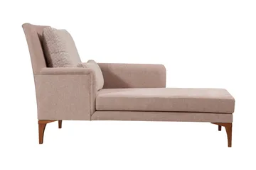 Biforco Dagbädd med Rygg - Rosa/Natur - Möbler - Sovrum - Dagbäddar