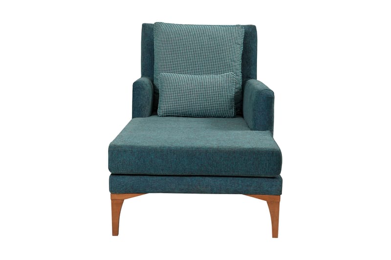 Biforco Dagbädd med Rygg - Turkos/Natur - Möbler - Sovrum - Dagbäddar