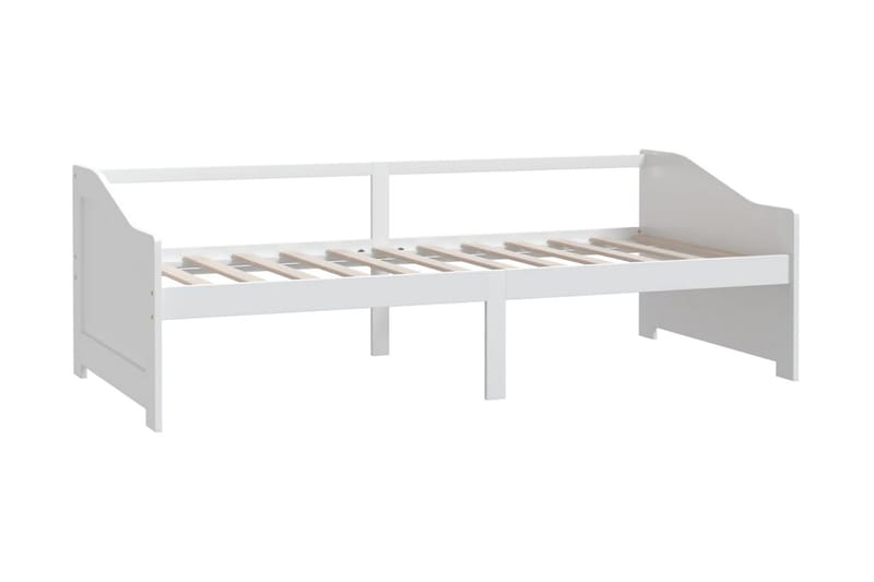 Dagbädd 3-sits vit massiv furu 90x200 cm - Vit - Möbler - Sovrum - Dagbäddar