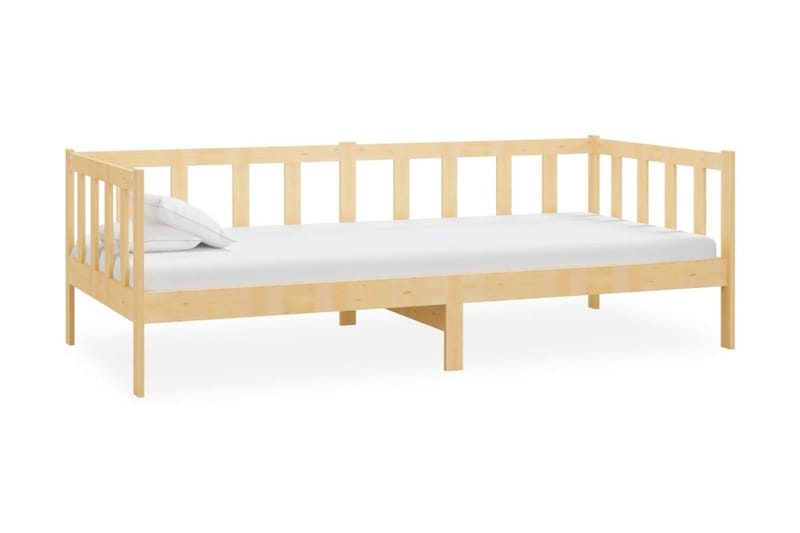 Dagbädd massiv furu 90x200 cm - Brun - Möbler - Sovrum - Dagbäddar