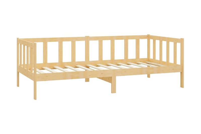 Dagbädd massiv furu 90x200 cm - Brun - Möbler - Sovrum - Dagbäddar