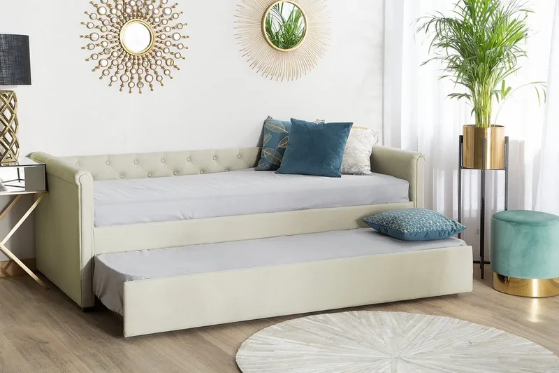 Libourne Dagbädd 90|200 cm - Beige - Möbler - Sovrum - Dagbäddar