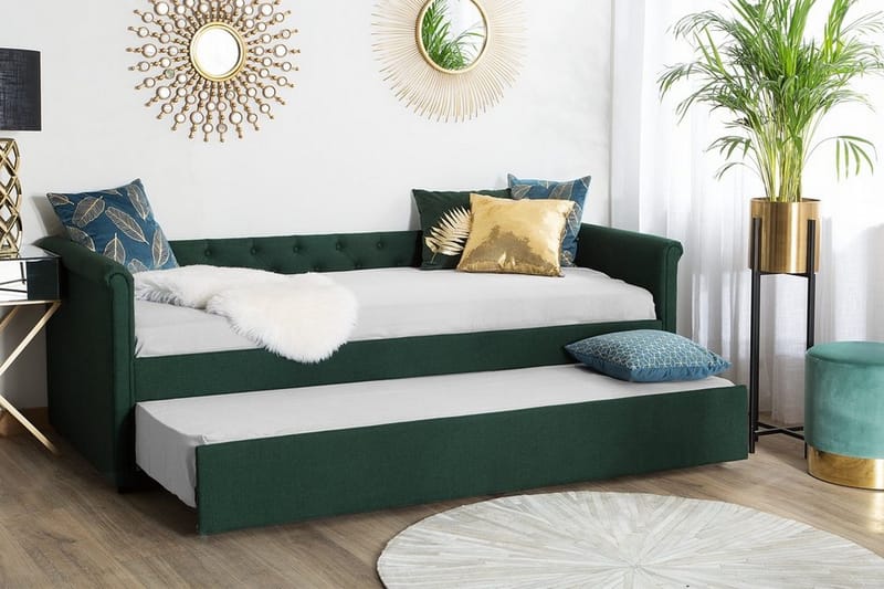 Libourne Dagbädd 90|200 cm - Grön - Möbler - Sovrum - Dagbäddar