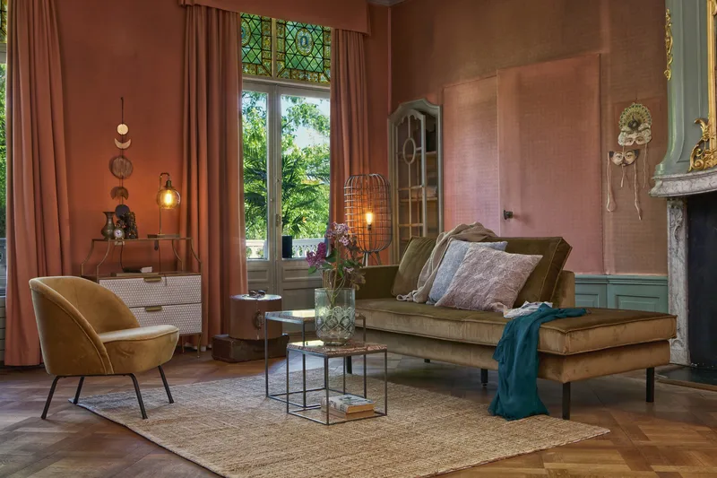 Lissbon Dagbädd Vänster - Gul - Möbler - Sovrum - Dagbäddar