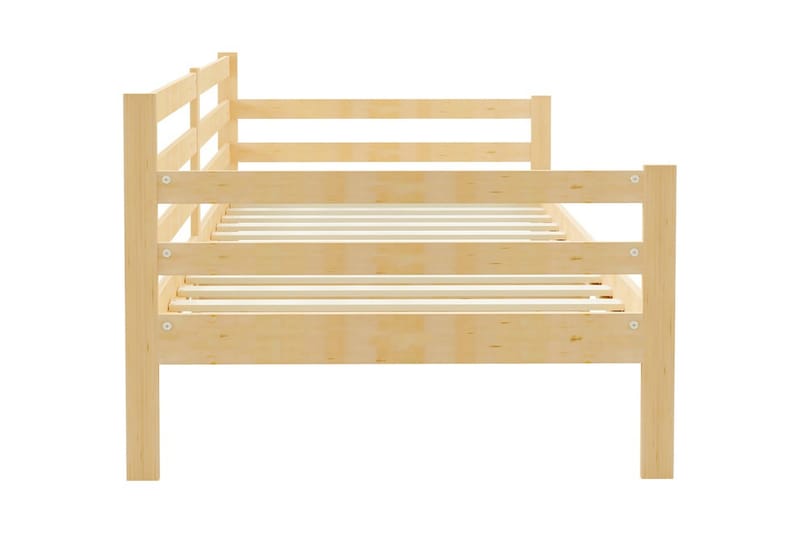 Dagbädd massiv furu 90x200 cm - Brun - Möbler - Sovrum - Dagbäddar