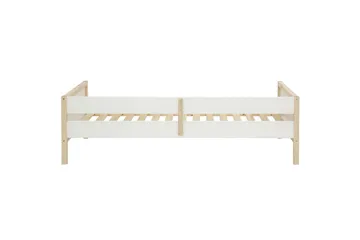 Dagbäddar utan rygg Loft24 Sängsoffa Square Line Vit,Natur - Möbler - Sovrum - Sängar - Gästsäng & extrasäng - Utdragssäng